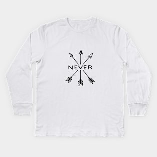 never Kids Long Sleeve T-Shirt